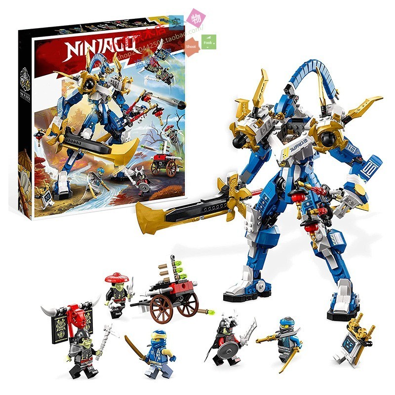 ninjago เลโก้ 2026 สินค้าใหม่ Phantom Ninja Dragon Rise 2 Jetts Titan Mecha Minifigure Building Bloc