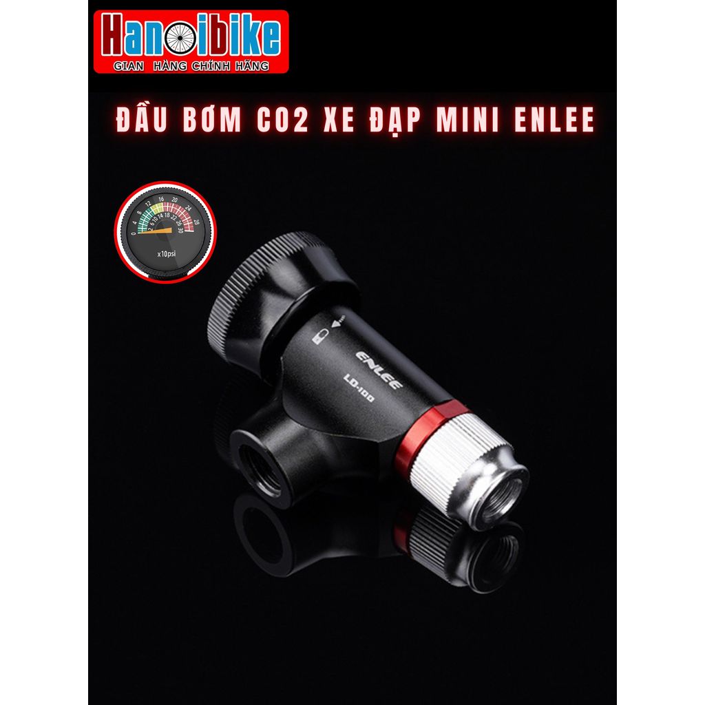 ENLEE MINI BIKE CO2 PUMP HEAD – COMPACT LIKE POWERFUL