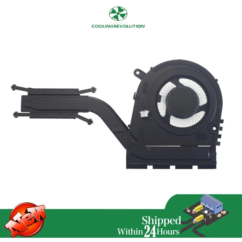 พัดลมระบายความร้อน CPU แล็ปท็อปและฮีทซิงค์ 021KT2 AT3YK001FFL