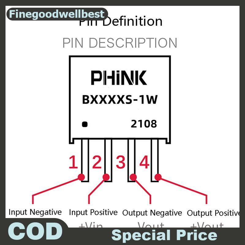 FBTH 2 ชิ้น/ล็อต B0505S-1W B0505S B0505 SIP-4 IC ใหม่ oril แหล่งจ่ายไฟแยก 5V ถึง 5V ร้อน