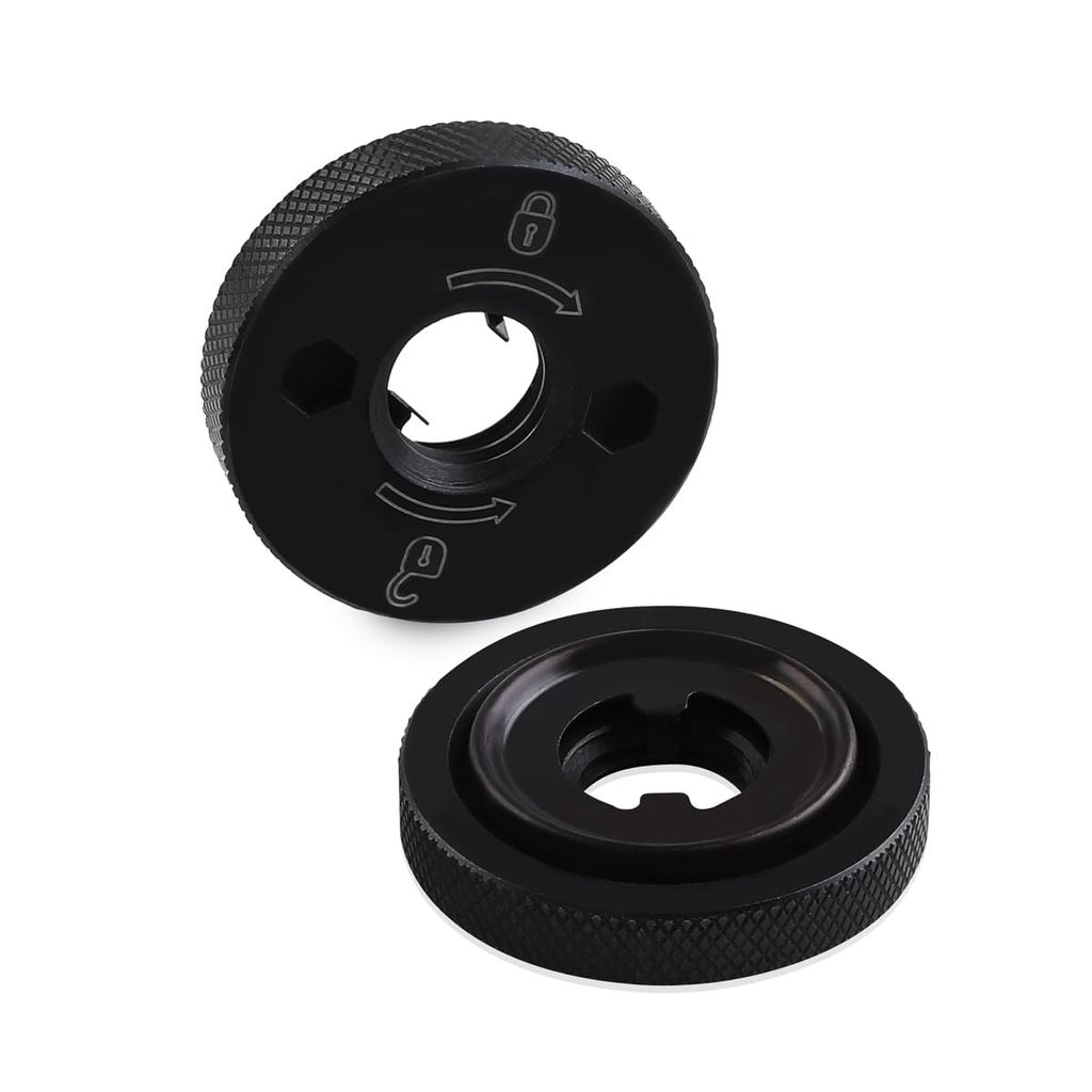 เอ็นเอ็น484249 เครื่องบดมุมหน้าแปลน Hex Nut ใช้งานร่วมกับ De-Walt เครื่องบด DCG413B DCG413B-B3 DCG41