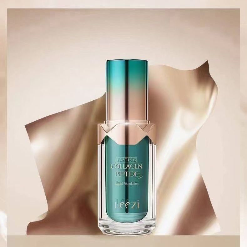 cushion รองพื้น Leezi Leezi Collagen Peptide Long-Lasting Makeup Liquid Foundation คอนซีลเลอร์ Nude 