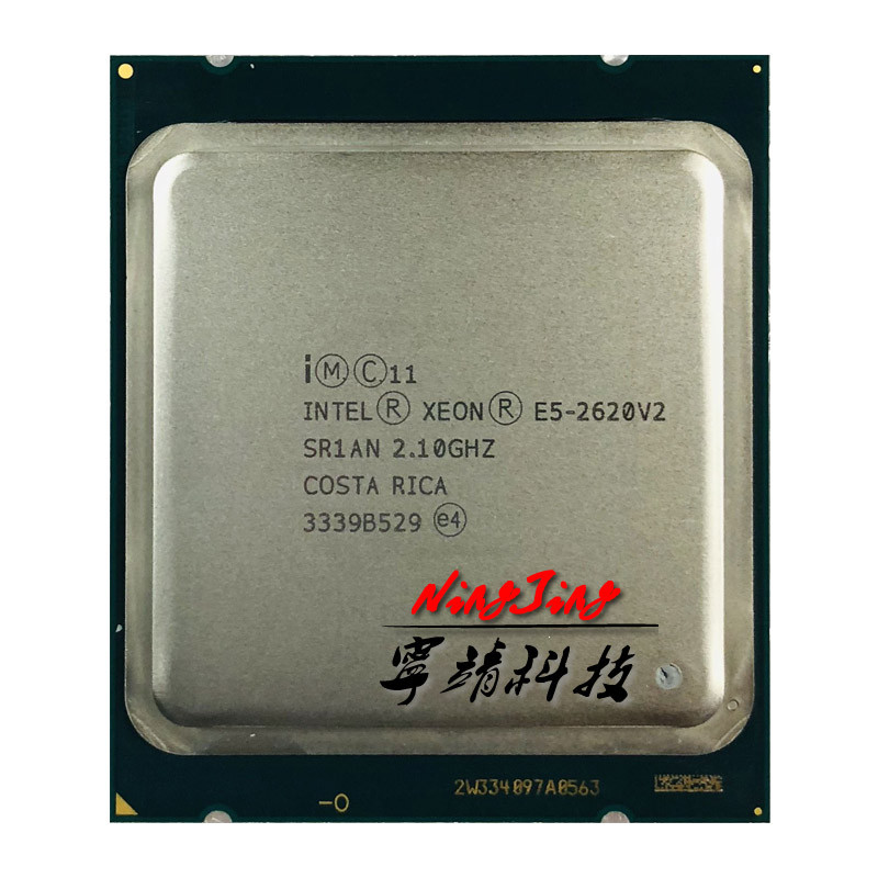Intel Xeon E5-2620V2 E5 2620v2 E5 2620 v2 2.1 GHz Six-Core Twelve-Thread CPU  15M 80W LGA 2011