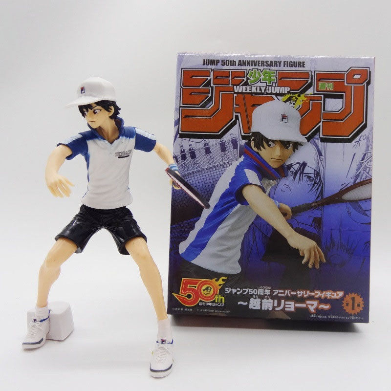 17 ซม.เทนนิส Prince Ryoma Echizen Youth JUMP 50th Anniversary ตุ๊กตาที่ระลึก Handmade ชุดตุ๊กตาอะนิเมะอุปกรณ์เสริมรูป