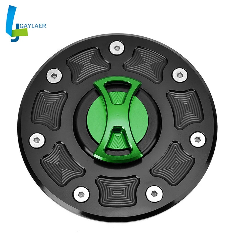 Motorcycle Fuel Tank Cap Cover for Kawasaki NINJA 500 EX500 500R ZX6 ZX6E ZX6R ZX7 ZX7RR ZX9 ZX9R ZX