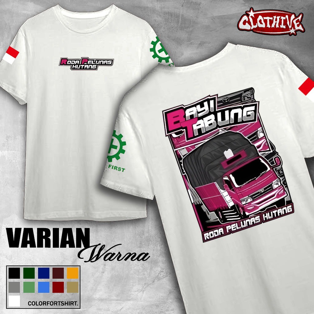 เสื้อยืด BABY BUS RACING - BABY BUS RACING เสื้อยืดสําหรับผู้ชายและผู้หญิง