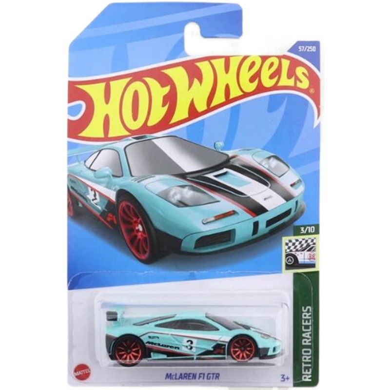HotWheels HotWheels 22B McLAREN F1 GTR รถโลหะผสมของเล่นเด็ก