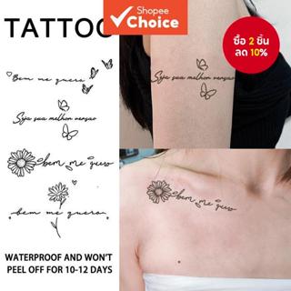 สติ๊กเกอร์รอยสักชั่วคราวผีเสื้อเซ็กซี่ออกแบบสมุนไพรยาวนานสํา…