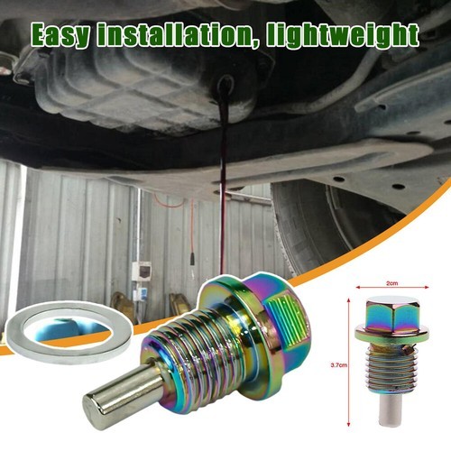 M14×1.5 Magnetic Car Engine Oil Drain Plug Screws Nut Bolt Sump Nut Accessories