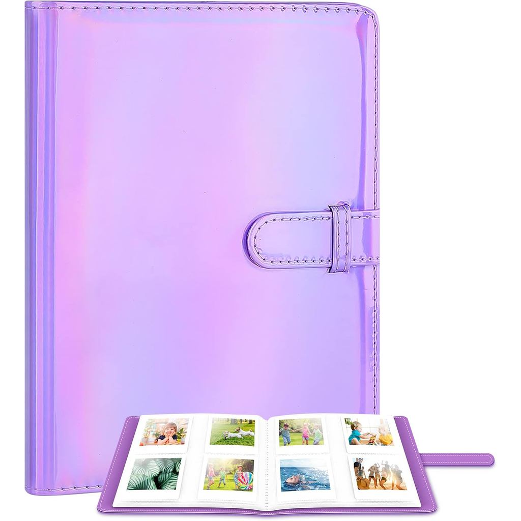 256 กระเป๋าอัลบั้มภาพสําหรับ Polaroid SnapTouch Zip Mint กล้องเครื่องพิมพ์, Fujifilm Instax Mini 11 