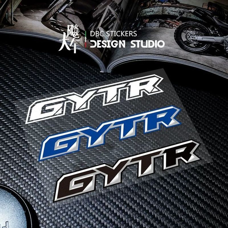 GYTR เหมาะสําหรับ Yamaha R1 R3 R6 ส่วนบุคคลดัดแปลง Sponsor สติ๊กเกอร์สะท้อนแสงกันน้ํา