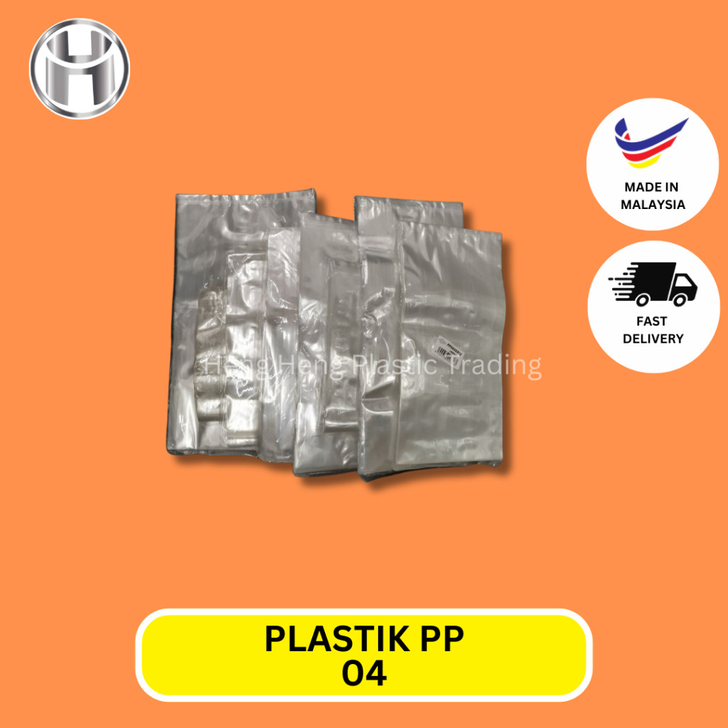 พลาสติก PP TRANSPARENT 04 /PLASTIC PP TAHAN PANAS /6X16,6X14,7X12,6X12,6X25,6X20,7X14,8X14 -400G