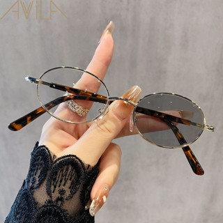 แว่นสายตาสั้นแบบโฟโตโครمิก (-0 ถึง -4.00) กรอบแว่นATARูปไข่แ…