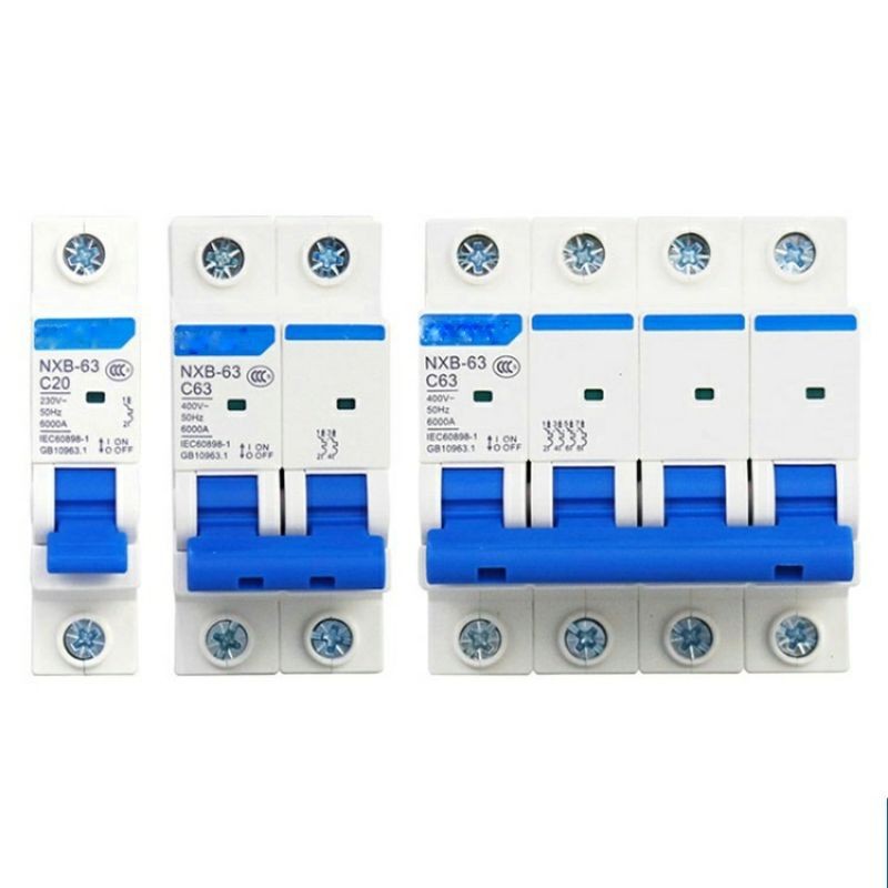 New ลูกเซอร์กิต เบรคเกอร์ ลูกย่อย Circuit Breaker  1P 2P 3P ส่งทุกวัน งานคุณภาพ (คละยี่ห้อ)