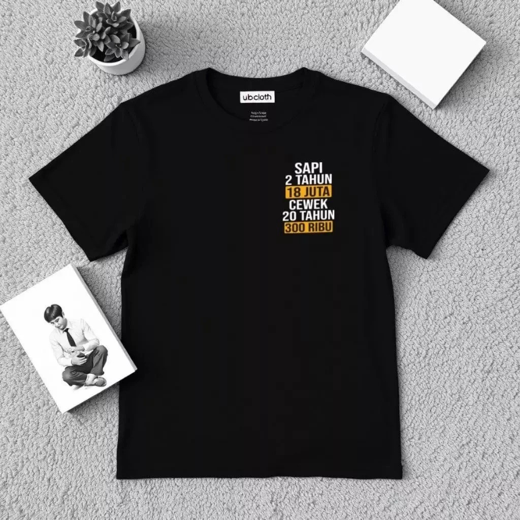 TMKL aKAOS Cow 2 Years 18 Million DISTRO T-SHIRT Cow 2 Years 18 Million MEN WOMEN