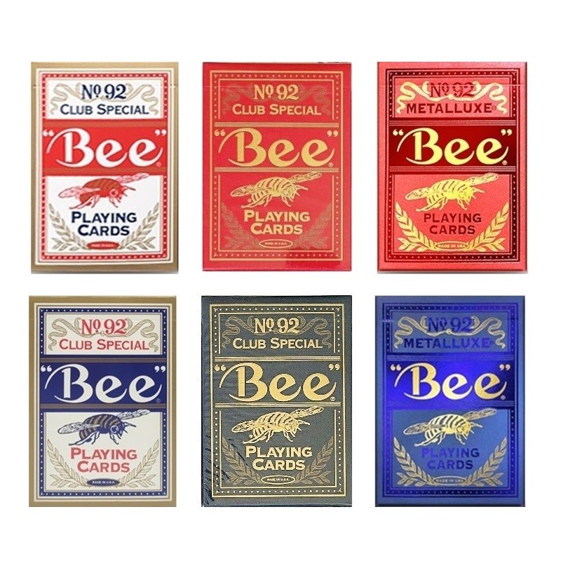 Bee Playing Cards Deck USPCC Poker Collection การ์ดเกม Magic Tricks