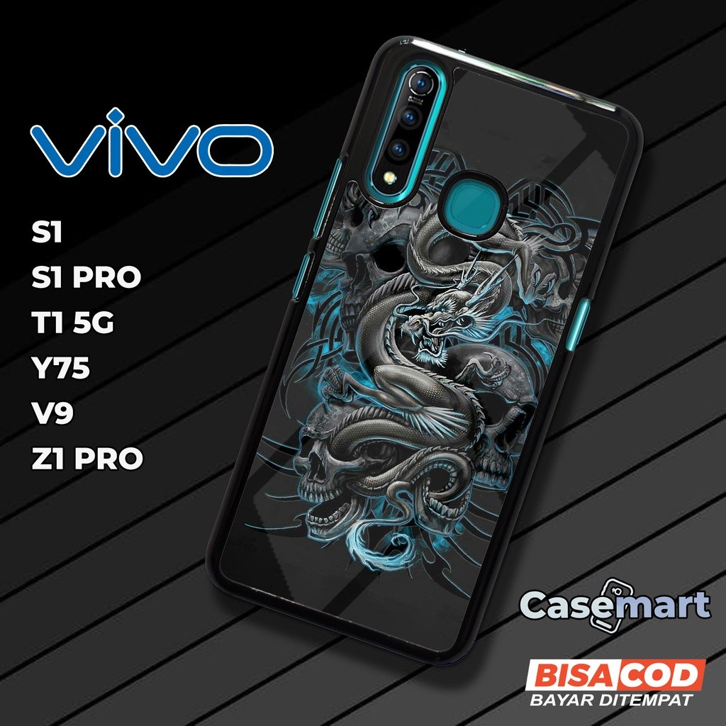 HP Vivo S1 S1 Pro T1 5G Y75 V9 Z1 Pro Case [DRGN] VIVO S1 S1 Pro T1 5G Y75 V9 Z1 Pro VIVO เคสโทรศัพท