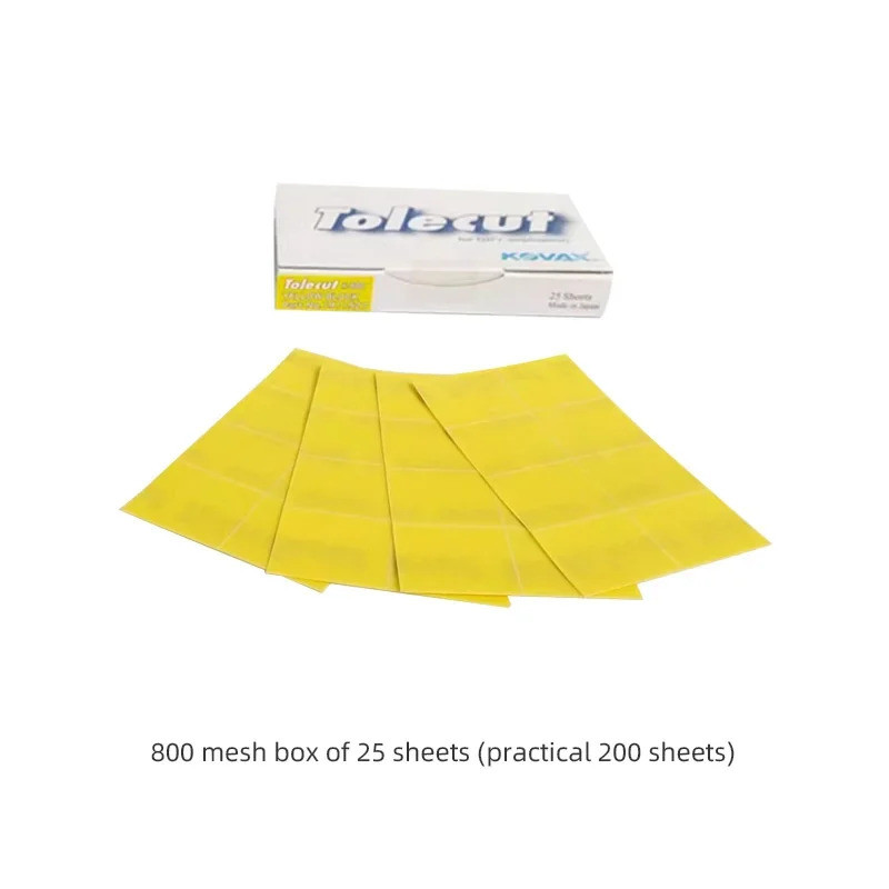 KOVAX Tolecut/กระดาษทรายญี่ปุ่น 1 ชิ้นใน 8 ชิ้นรถภาพวาดพื้นผิว Well Polishing Point บดบล็อกเพื่อขจัดจุดฝุ่น ราคา ถูกที่สุด ดีลบีเคเค แกลเลอรีภาพที่ 8