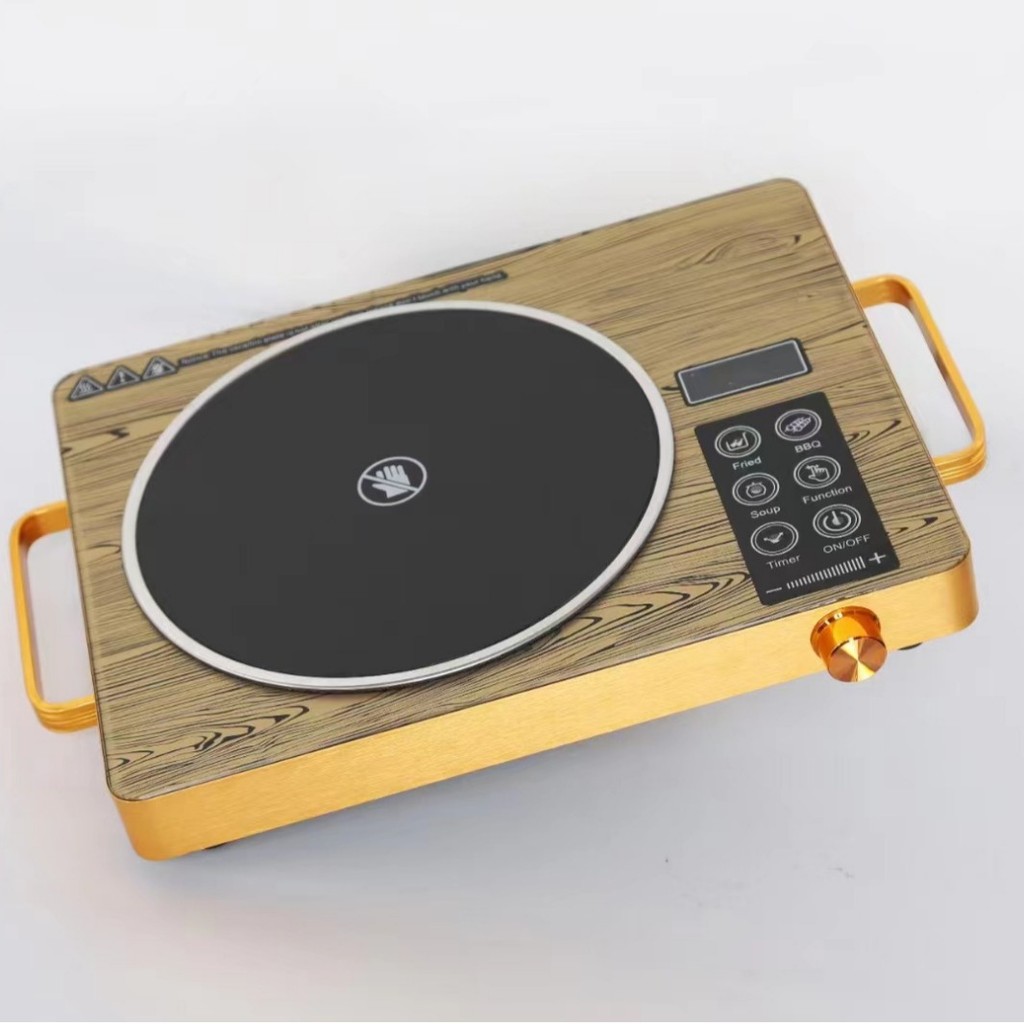 เตาไฟฟ้า 3500W ระบบแสงความร้อน 110V แบบอเมริกา ใช้เป็นเตาไฟฟ้าและเตาแม่เหล็กไฟฟ้า