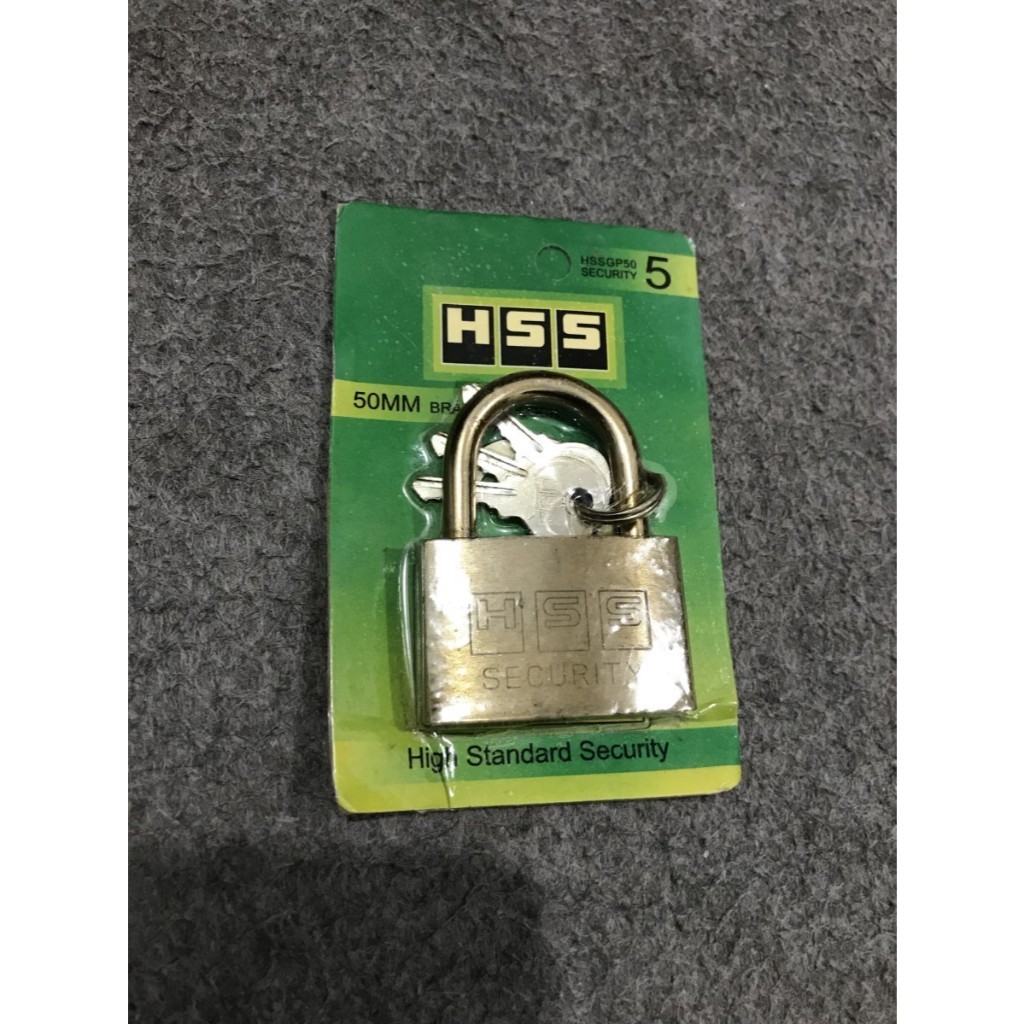 HSS - กุญแจขนาด 30mm, 50mm, 60mm | กุญแจกุญแจประตูโรงรถด้านบน