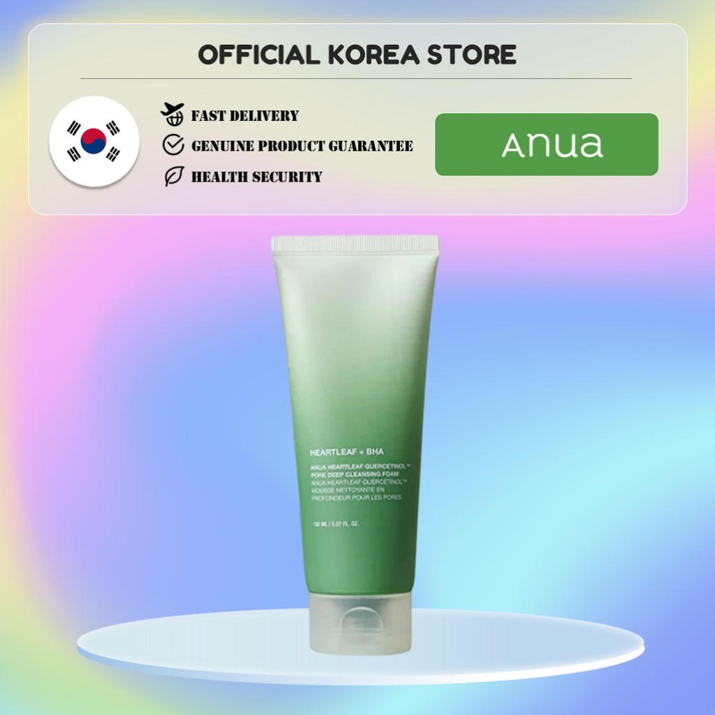 [ANUA] Heartleaf Pore Deep Cleansing Foam 150ml / จากเกาหลี