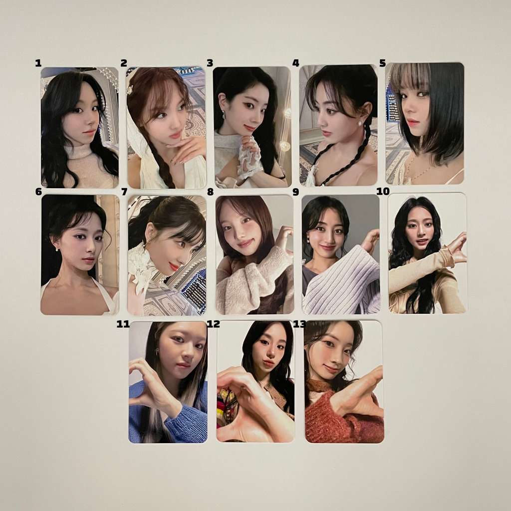 [READY STOCK] TWICE - WITH YOU-TH SOUNDWAVE LUCKY DRAW PHOTOCARD
