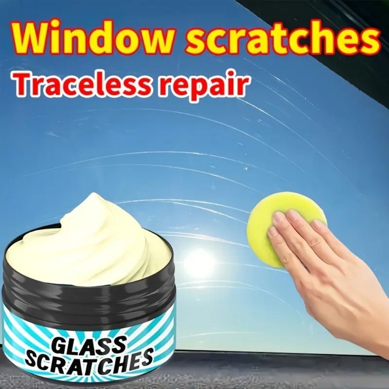SUIT 30G 100G ใช้งานง่ายกระจก Scratch Crack Repair สําหรับ DIY ฟื้นฟูหน้าต่างรถบนยานพาหนะต่างๆ