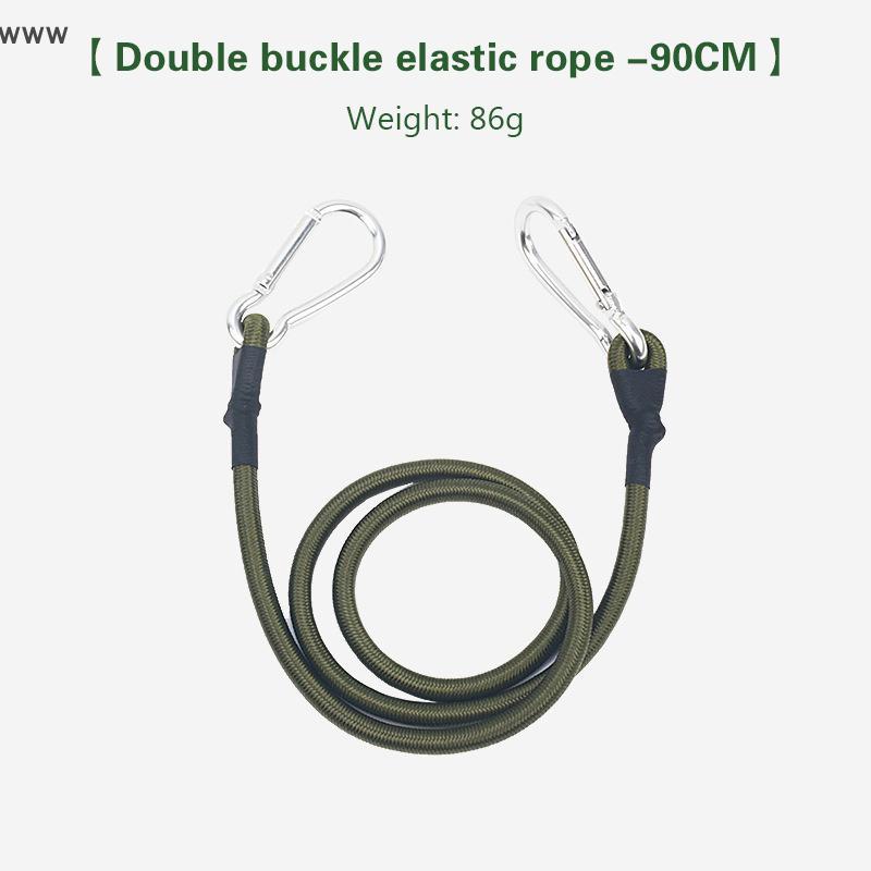 เชือกยางยืดคาราบิเนอร์30/60/90/120ซม. สายรัดกระเป๋าสำหรับออกค่ายกลางแจ้งทนทานอุปกรณ์ตั้งแคมป์ - รูปที่ 7