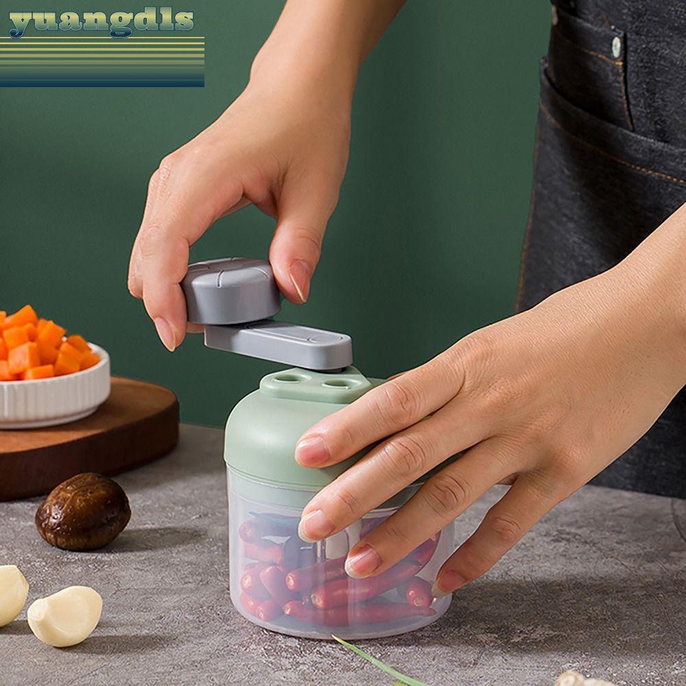 YUANG เครื่องบดกระเทียม 100ml 250ml แบบหมุนมือ เครื่องปั่นมือถือ แบบพกพา เครื่องบดอเนกประสงค์