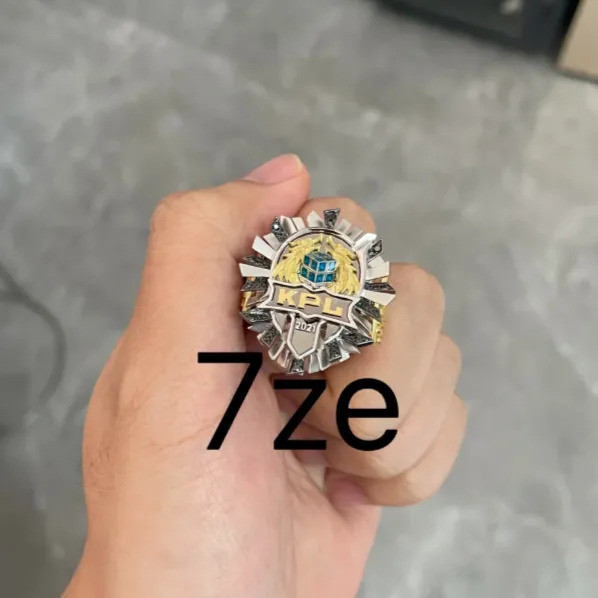 King Glory KPL Championship Ring 2021 Championship Ring Collection แหวนที่ระลึก Original 3.1.6