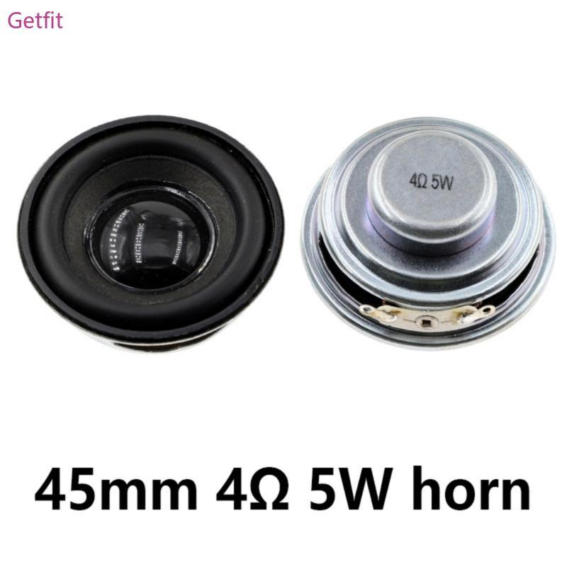 GETF Power Full Ranges Audios Speaker 45mm 4Ohm 5W 8Ohm 3W Magnetic Speaker