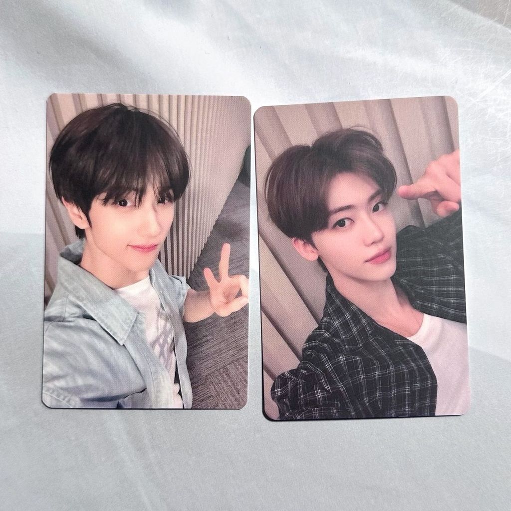 Luo Hanmin Park Ji Sung Photocard อย่างเป็นทางการ nctdream สินค้าการ์ดโชคดีการ์ดจีนกลับ