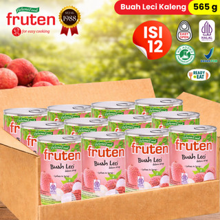 Fruten Leci Kaleng (Lychee In Syrup) 565 gr - 1 Karton Isi 12