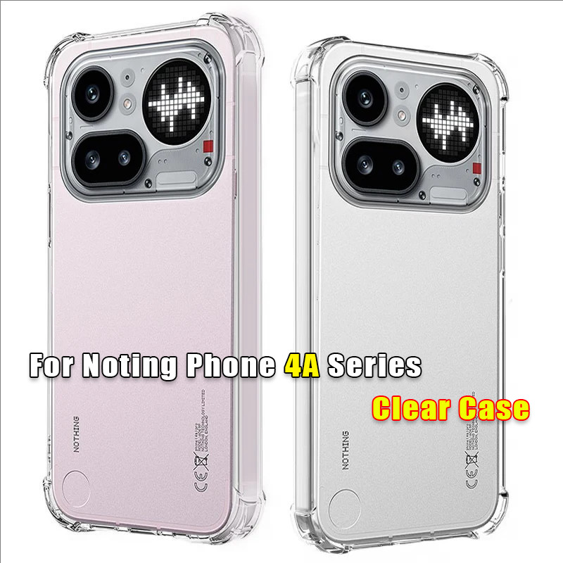 ปลอกใสเข้ากันได้สําหรับไม่มีอะไรโทรศัพท์4a 3a 2a Pro Lite Plus Phone4a 4APro 3 2 5Gโปร่งใสTPUเคสโทรศัพท์กันกระแทกปลอกป้องกันAnti-fall Softปกหลัง