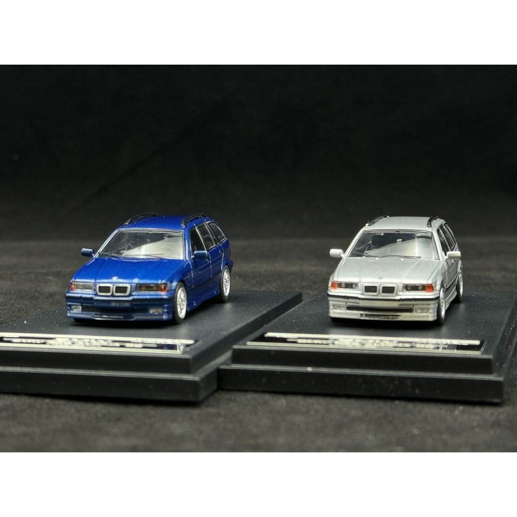 สต็อกพร้อม [โมเดลรถโลหะผสม Mortal 1/64, รุ่นใหม่, BMW 3 Series E36 Modified Version, B8 Four-Door Ve