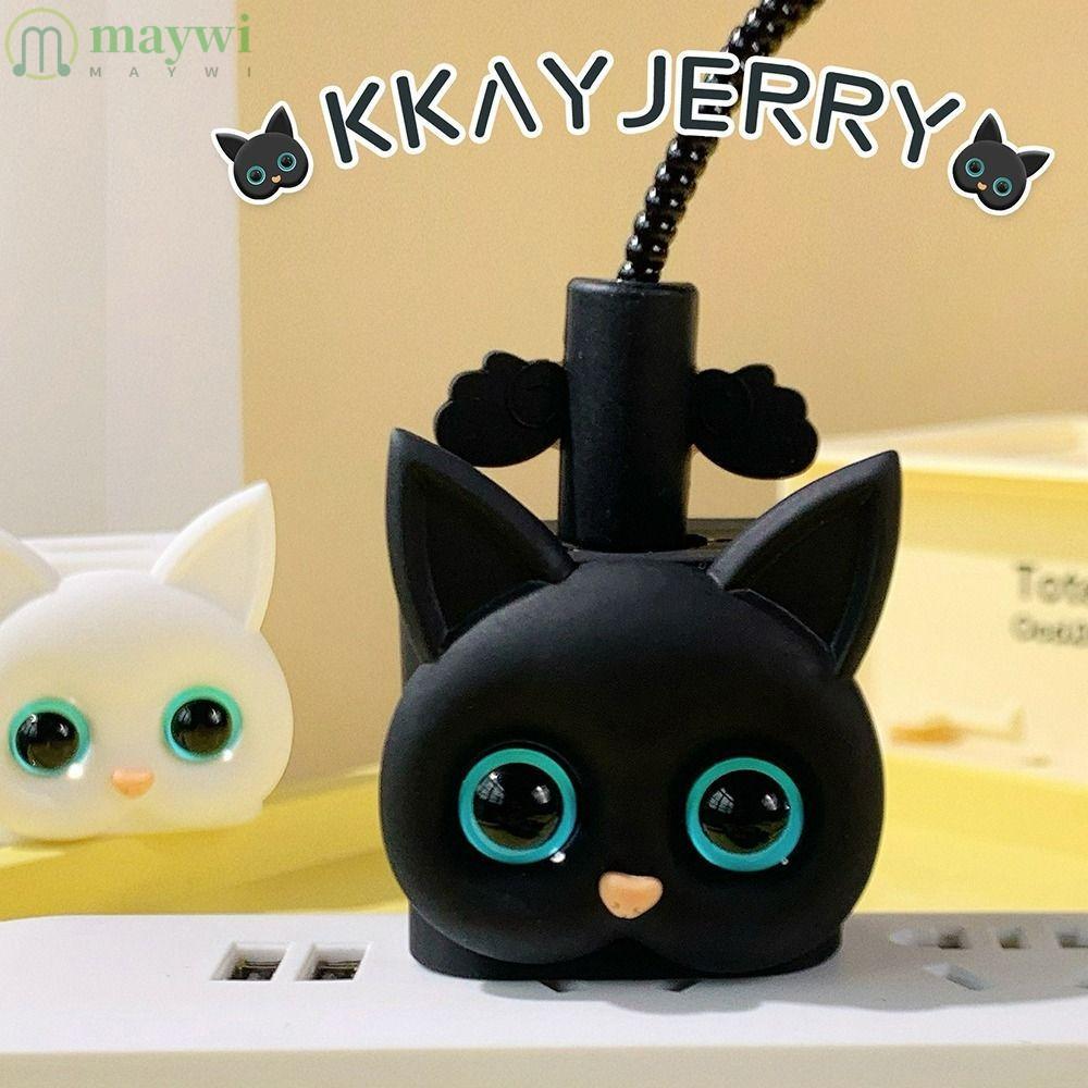MAYWI Data Line Cover, Data Line Accessories Cute Charger & Charger Cable Protector, USB Cable Cover