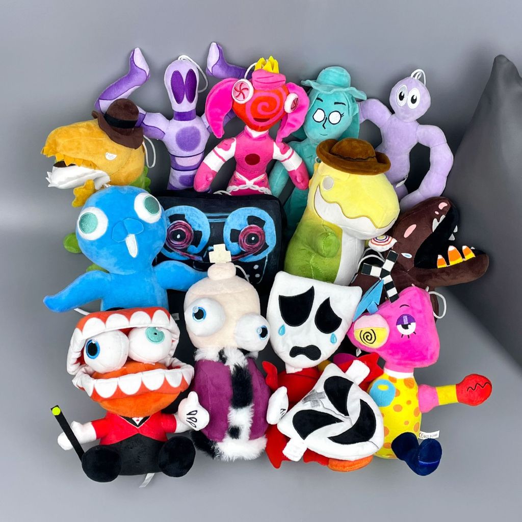 สินค้าใหม่ amazing digital circus Cyber circus digital Clown Plush Doll---