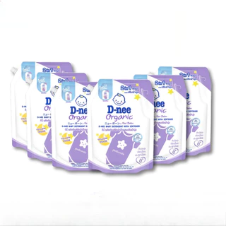 (ส่งฟรี X6ถุง) D-nee ดีนี่ น้ำยาซักผ้า สำหรับเด็ก ชนิดเติม ขนาด 1100-1300มล. เลือกกลิ่นได้