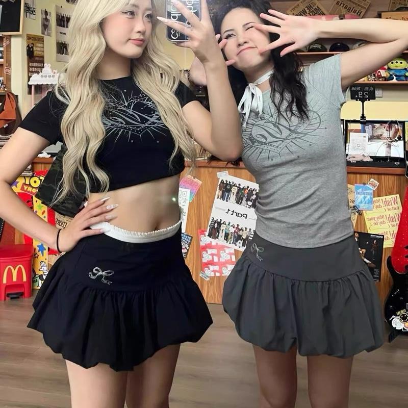 กระโปรงทรงบอลลูน แมทช์กับอะไรก็สวย (U118w/U117b)