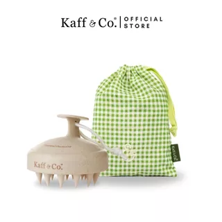 Kaff & Co. แปรงนวดหนังศีรษะ แปรงสระผม ช่วยทำความสะอาดระหว่างสระผม ถนอมหนังศีรษะ ช่วยขจัดรังแค