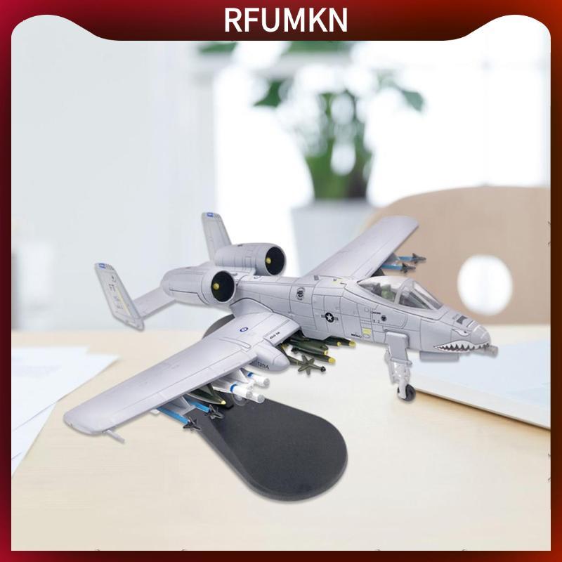[rfumkn] เครื่องบินโจมตีเหมือนจริง 1 / 100 ปี A USA, เครื่องบิน USA Fighter Grey3 165x170x112 มม.