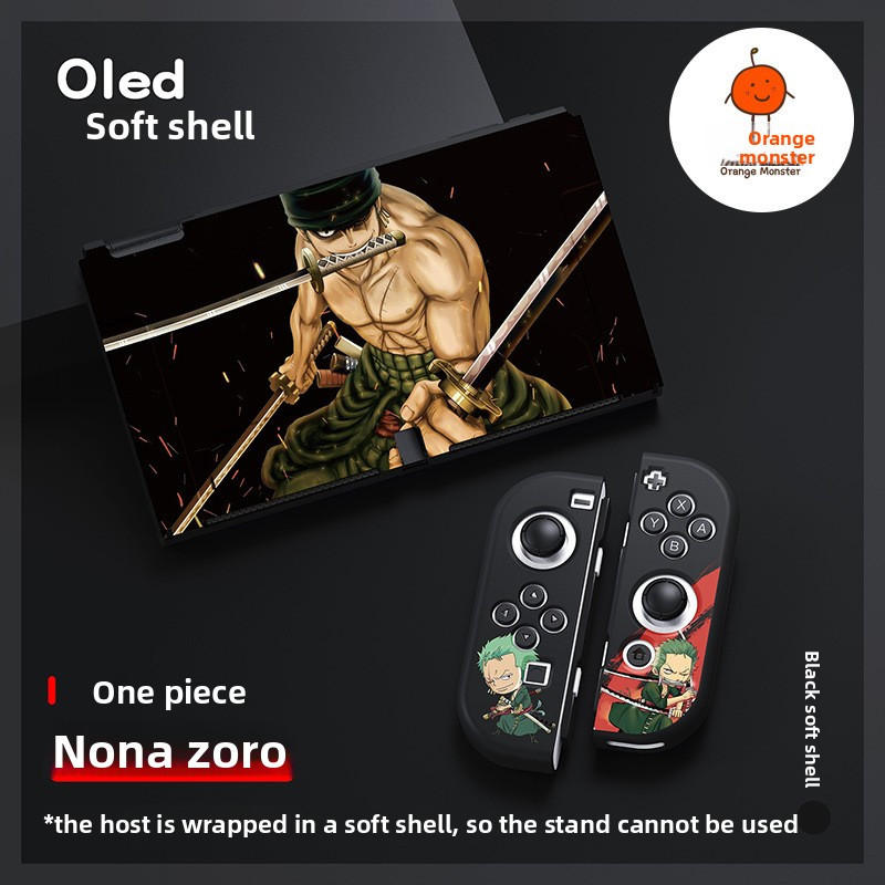 Nintendo Switch / Switch OLED Luffy & Zoro เคสป้องกัน TPU แบบนุ่มชิ้นเดียว ราคา ถูกที่สุด ดีลบีเคเค แกลเลอรีภาพที่ 2