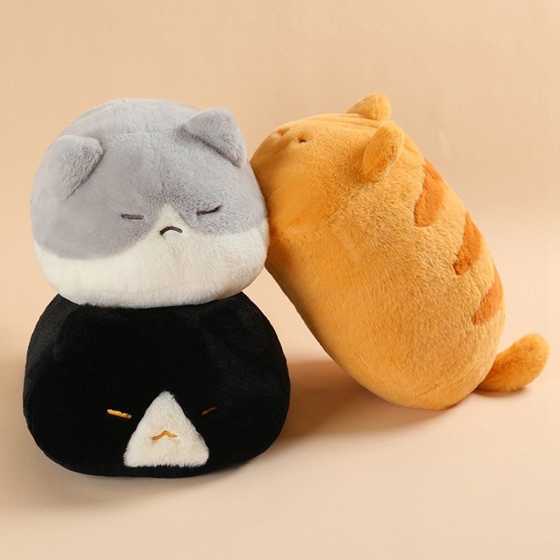 ตุ๊กตาแมวนุ่มน่ารัก หมอนตุ๊กตาแมวนอน ตุ๊กตาผ่อนคลาย หมอนอิงตกแต่งห้องและสำนักงาน ของขวัญวันเกิด