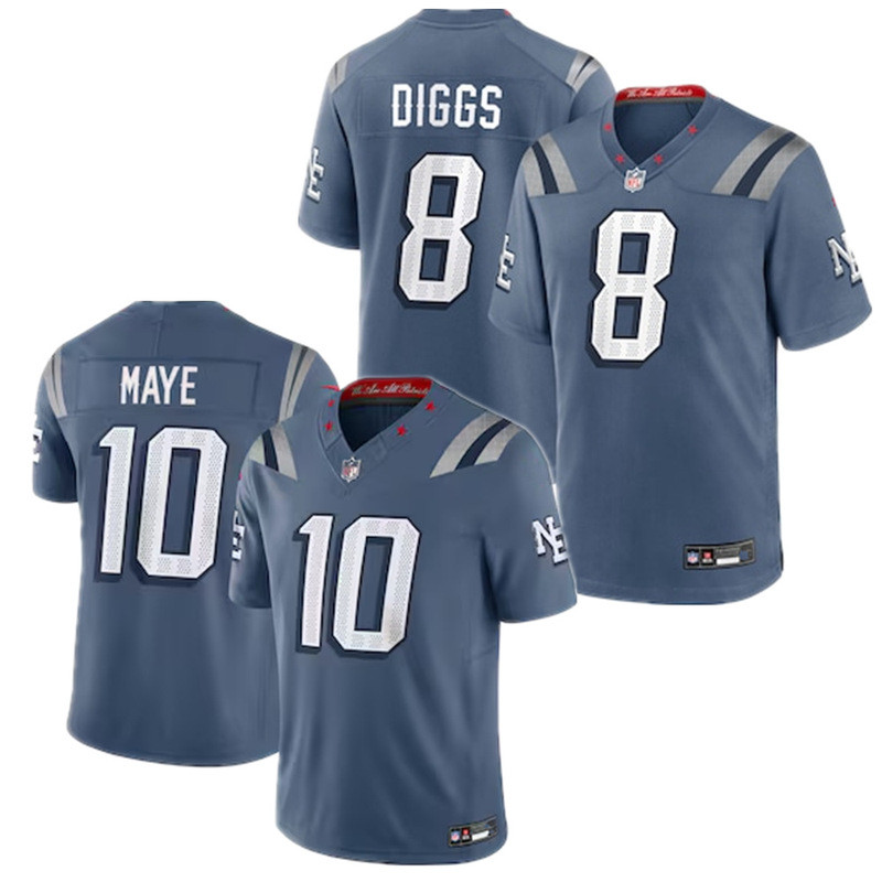เสื้อฟุตบอลเด็ก New England Patriots ดีไซน์ปักลายอย่างสวยงาม