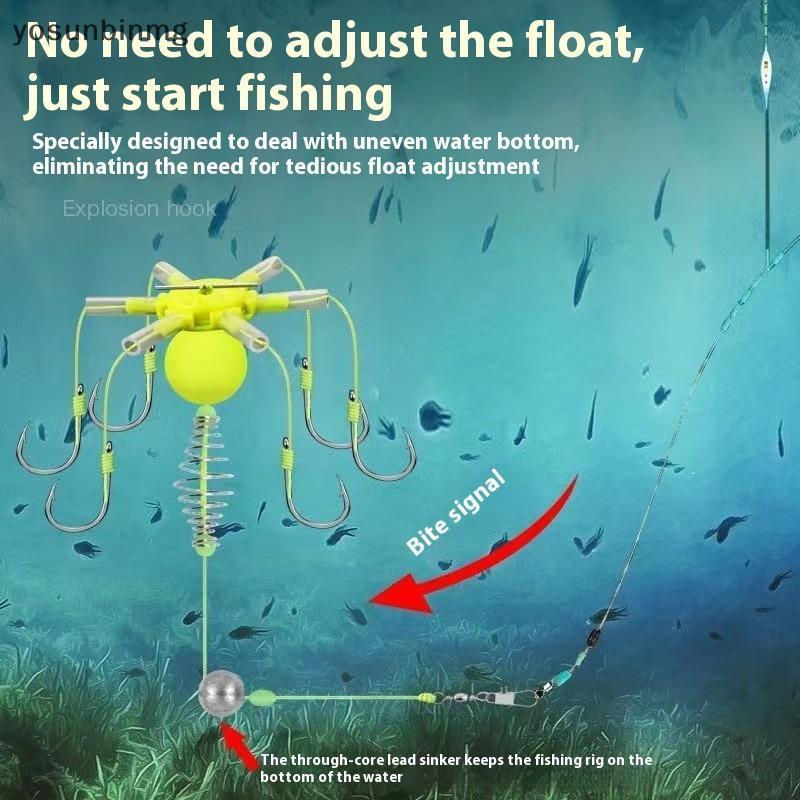 สาย Group Feeder Sinker Float สำหรับตกปลา marine fishing ทำจากคาร์บอนเหล็ก ออกแบบมาเพื่อประสิทธิภาพสูง และใหม่พร้อมใช้งาน