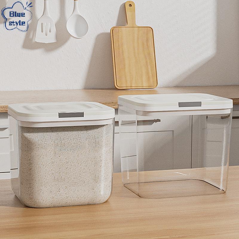 Bluestyle Laundry Pod Organizer พร้อมฝาปิดกล่องปิดผนึกสําหรับผงซักฟอก Pods อัตโนมัติ Dispense สําหรั