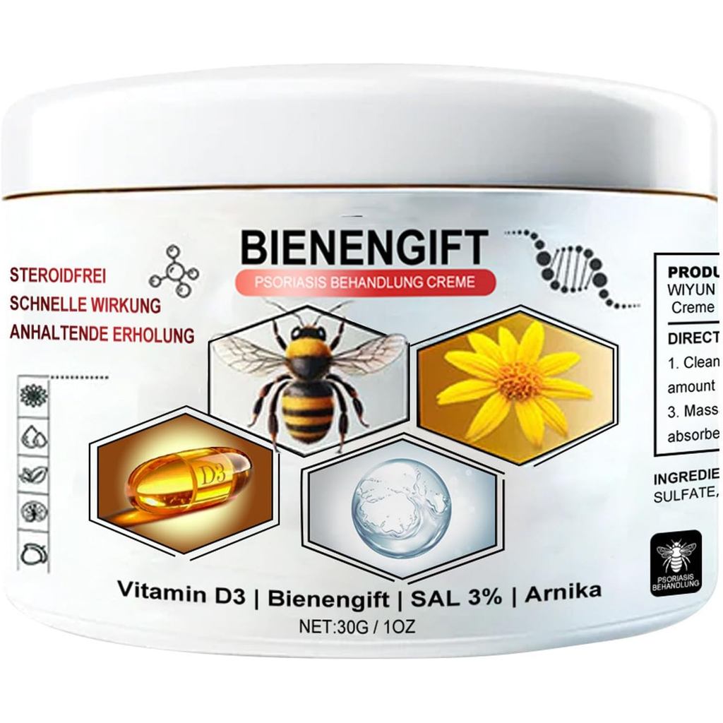 TODAHOF Bee Venom Multi-Symptom Skin Treatment Cream, TODAHOF Bee Venom Treatment Cream, TODAHOF Bee