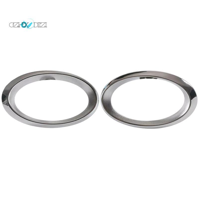 Gzhxdiiziกันชนหน้าไฟตัดหมอกฝาครอบ Chrome สําหรับ - S211 W211 E-CLASS W211 ไฟตัดหมอก Bezel 2118850974