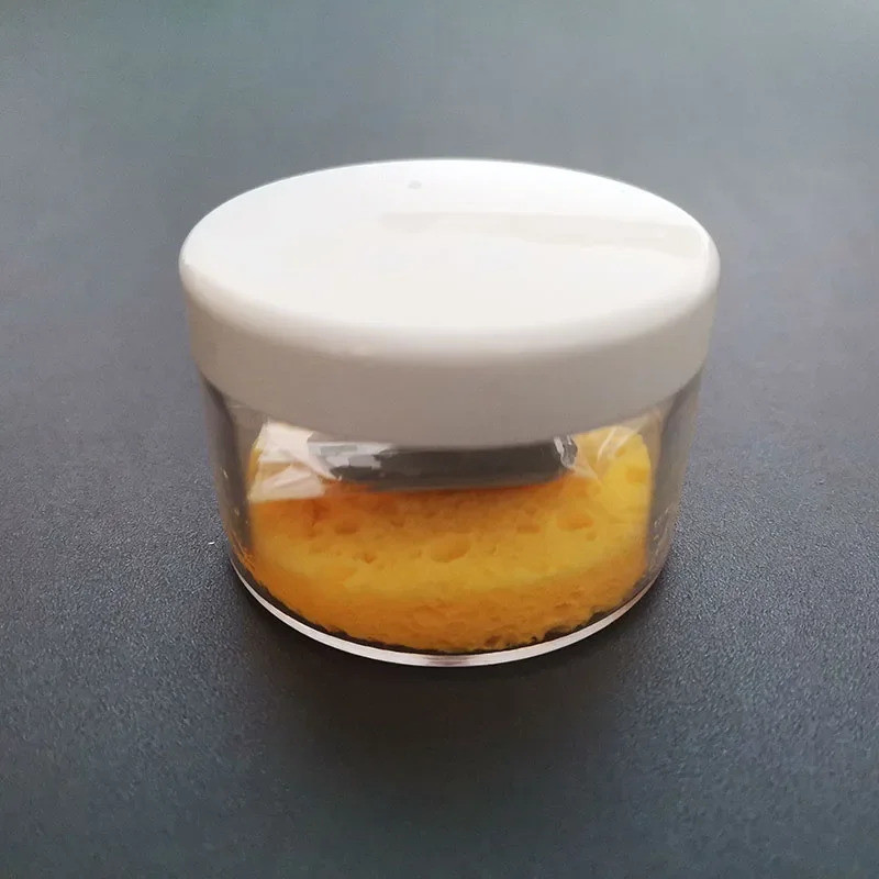 Silver Clay Moisturizing Box Copper Clay Seal Storage Box Handmade DIY Silver Jewelry Pendant Ring A