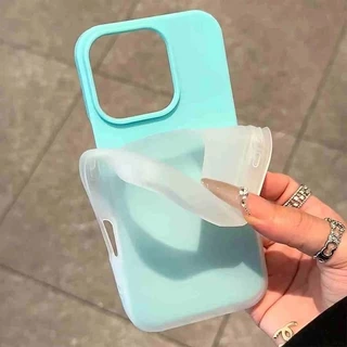 Jelly 2-in-1 Dual Case For ViVo Y05 Y11D V70Fe V70 5G V70Elite Y21D Y31 5G V70 Fe Elite เคสซิริโคน สีพื้นพาสเทล 057